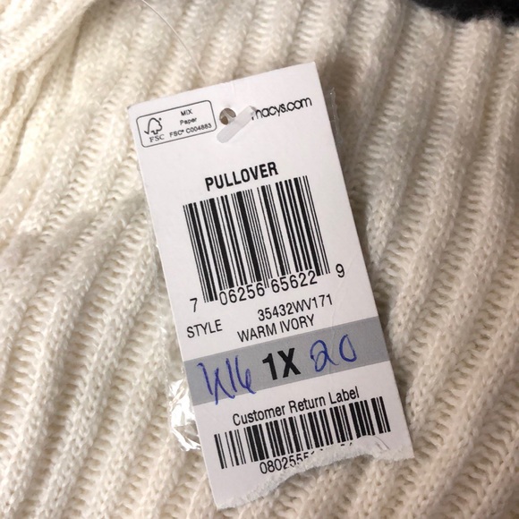 Style & Co Cowel Neck Sweater With Bell Sleeve NWT - Picture 7 of 9